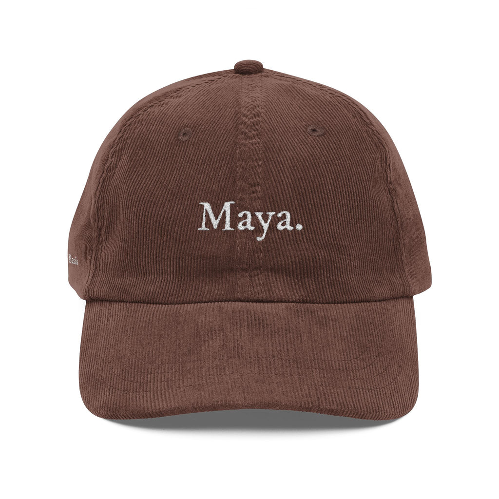 Maya Corduroy Cap