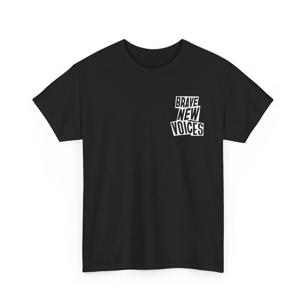 All Power to the Poets Black & White  Tee