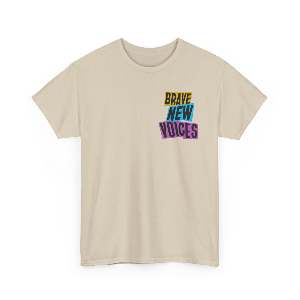 All Power to the Poets Beige Tee