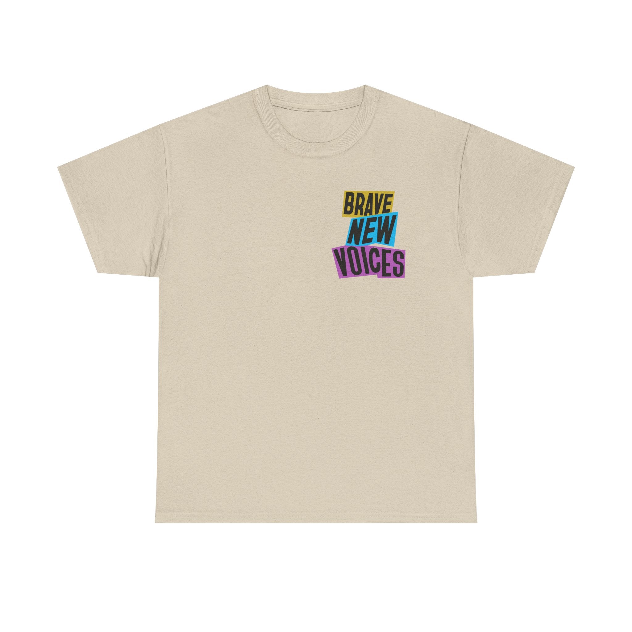 All Power to the Poets Beige Tee